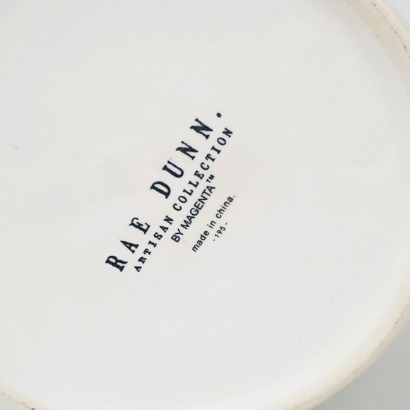 Discontinued Rae Dunn Farm Fresh Jug Vase Side Handles 9.5” EUC - Picture 10 of 10